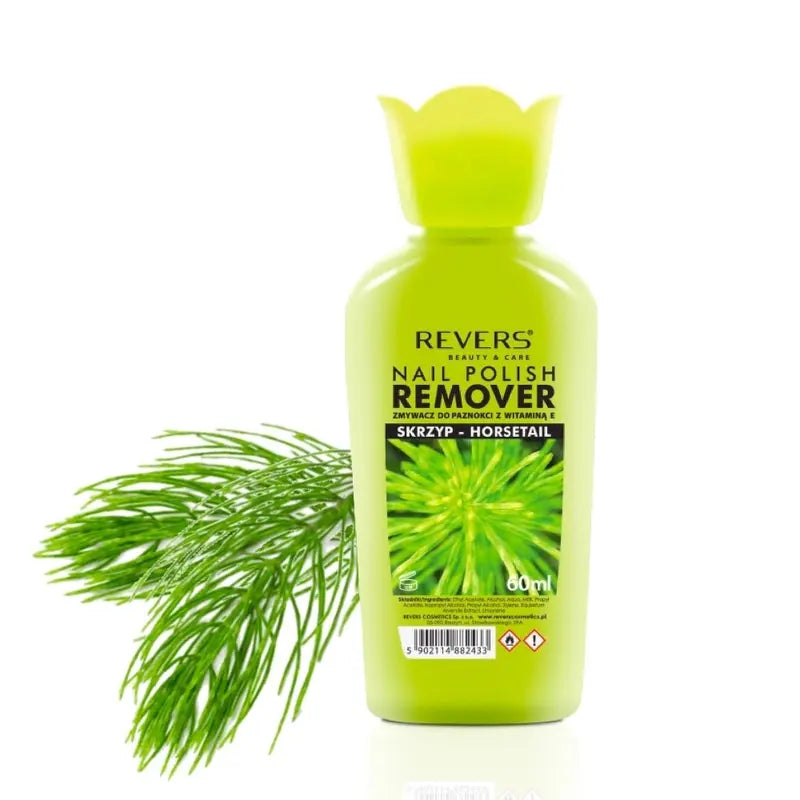 Acetone-Free Herbal Nail Polish Remover with Horsetail Gentle & Nourishing Nail Care