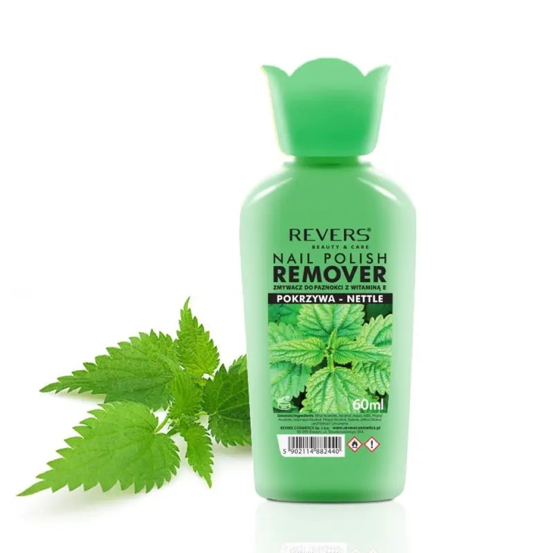 Acetone-Free Herbal Nail Polish Remover with Nettle Gentle & Nourishing Nail Care