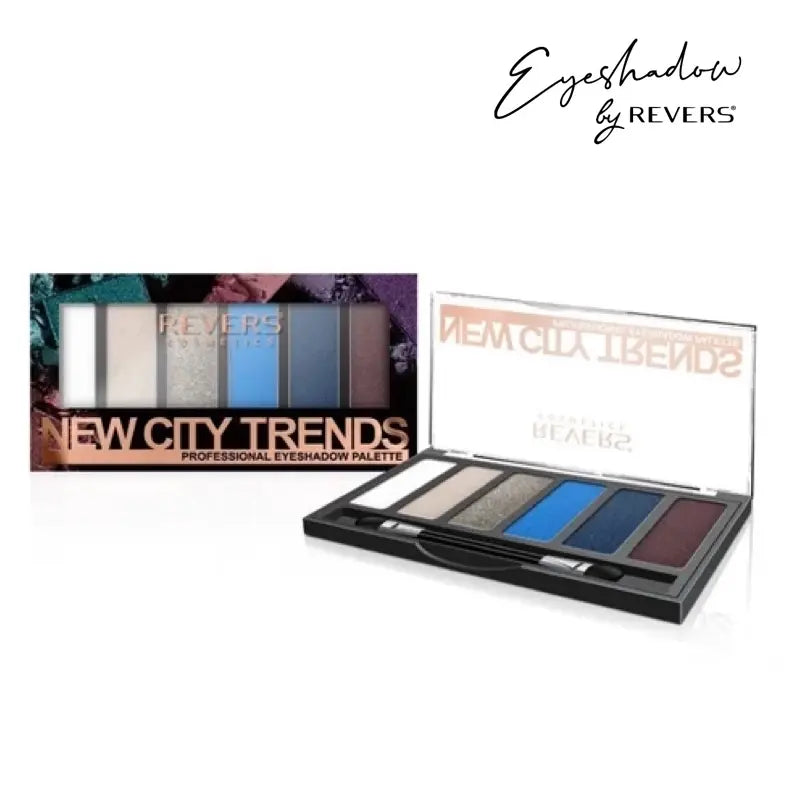 New City Trends Eyeshadow Palette 6 Professional Shades for Day & Evening Makeup No 5