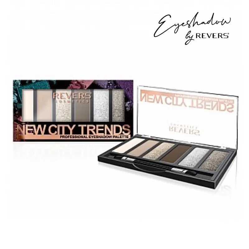 New City Trends Eyeshadow Palette 6 Professional Shades for Day & Evening Makeup No 6