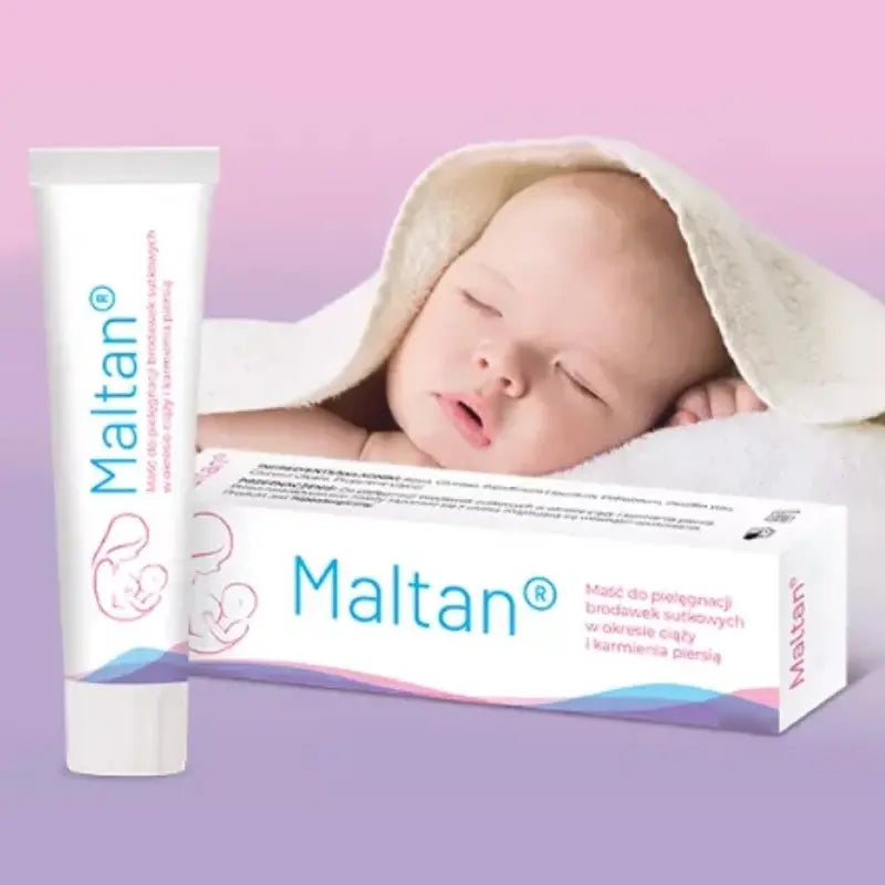 Maltan Nipple Cream – Soothing Ointment for Pregnancy & Breastfeeding 10g