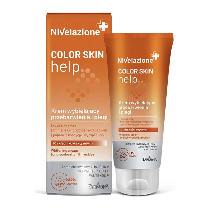 Nivelazione Whitening & Brightening Face Care for Discolouration & Freckles 50ml
