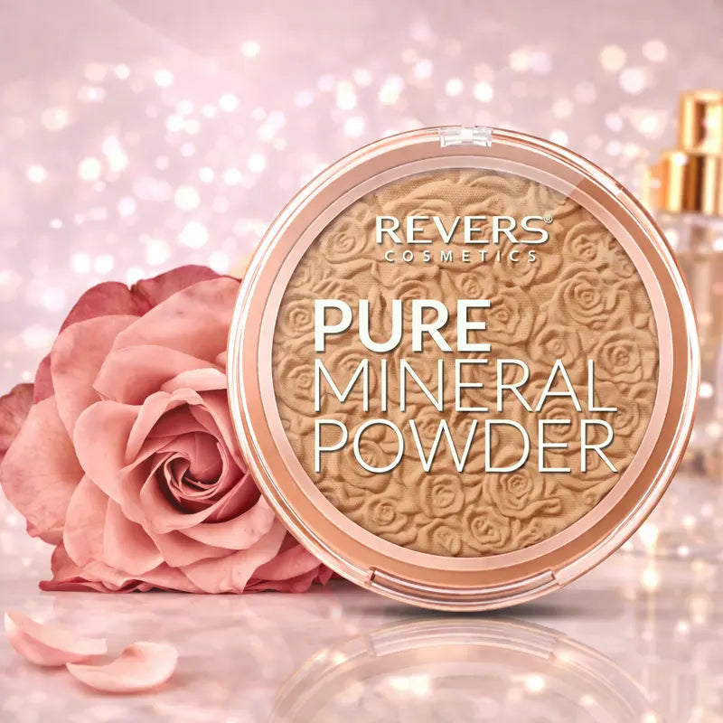 Pure Mineral Powder – Ultra-Light Mineral Face Powder for a Natural, Matte and Flawless Finish Bronze