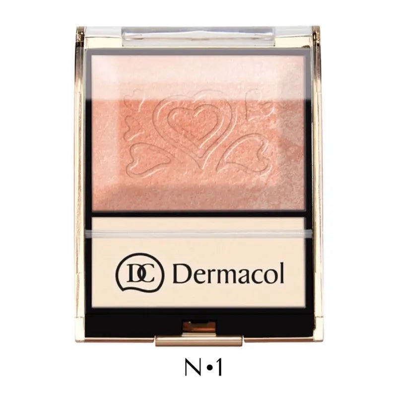 Dermacol Duo Blush Illuminating Palette Face & Body Highlighter Radiant Skin