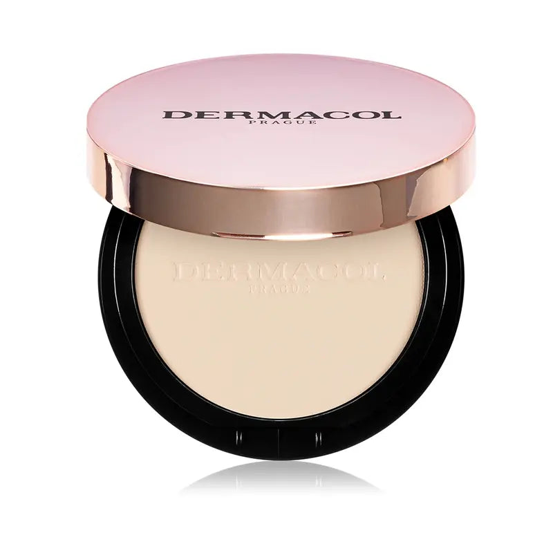 Dermacol 24H Long-Lasting Compact Powder & Foundation Wet & Dry 2-in-1 Matte Coverage