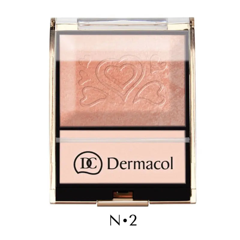 Dermacol Duo Blush Illuminating Palette Face & Body Highlighter Radiant Skin