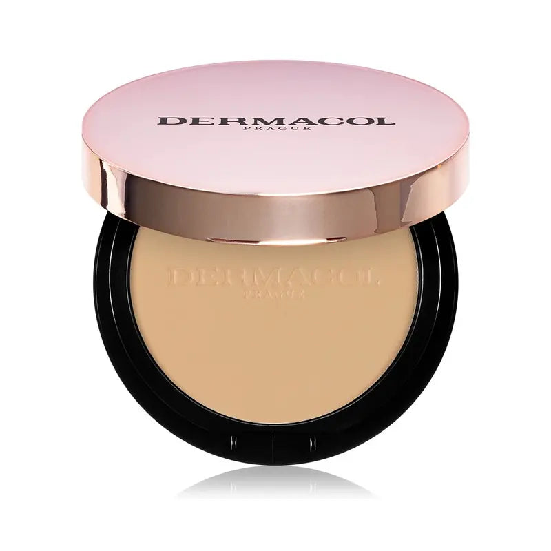 Dermacol 24H Long-Lasting Compact Powder & Foundation Wet & Dry 2-in-1 Matte Coverage