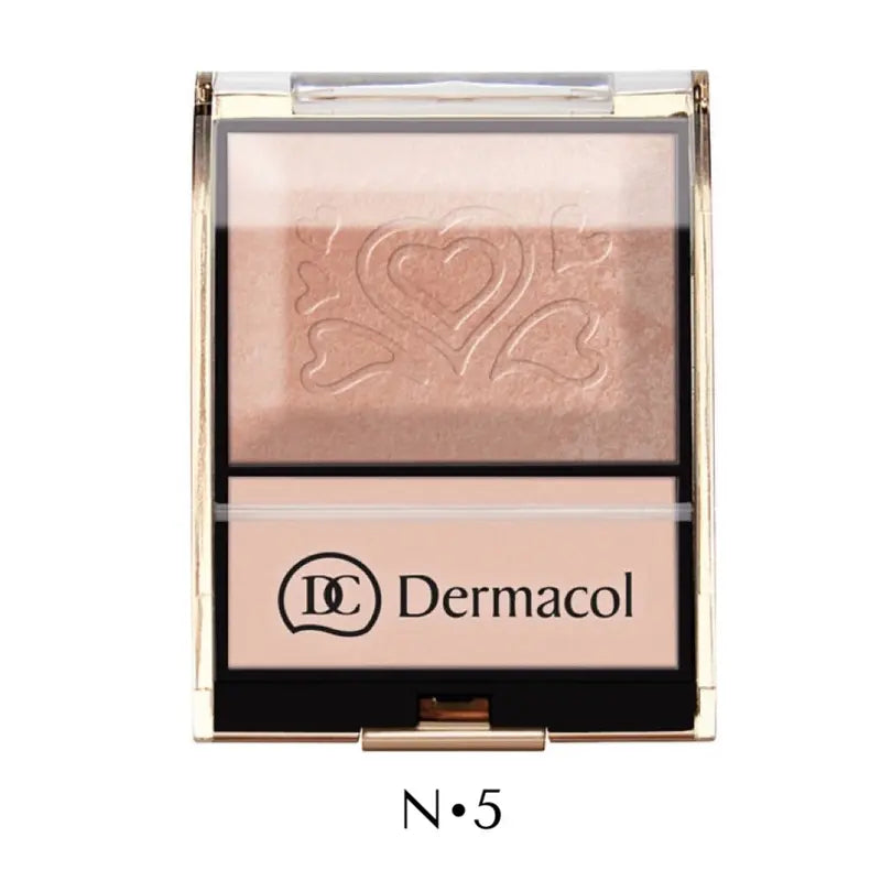 Dermacol Duo Blush Illuminating Palette Face & Body Highlighter Radiant Skin