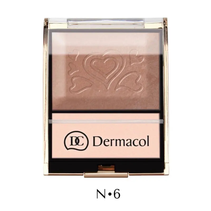Dermacol Duo Blush Illuminating Palette Face & Body Highlighter Radiant Skin