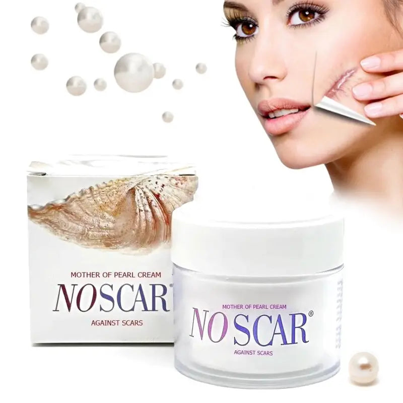 NoScar Cream Mother of Pearl Advanced Scar Care & Skin Smoothing Formula 30ml