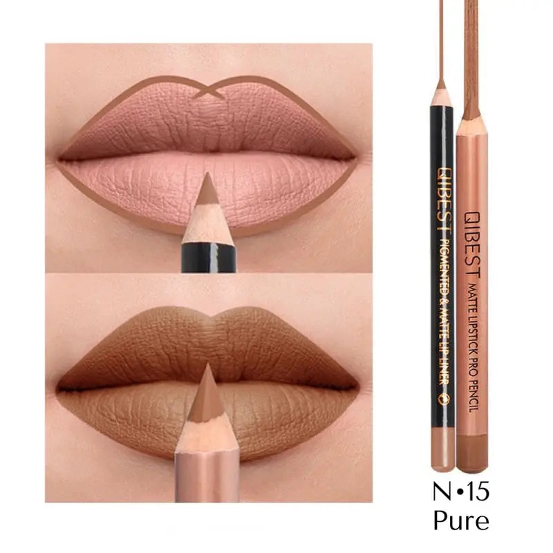 Matte Lipliner & Lipstick PRO Set Durable Long-Lasting Lip Makeup for Every Occasion