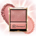 Dermacol Crystal Pink Blush Highlighter Duo Palette Illuminating Face & Body Powder Radiant Natural Glow