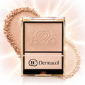 Dermacol Champagne Glow Blush Highlighter Duo Palette Illuminating Face & Body Powder Radiant Natural Glow