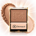 Dermacol Golden Nude duo Bronzer highlighter illuminating palette