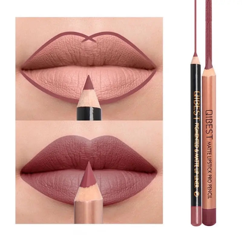 Lip liner and lipstick set