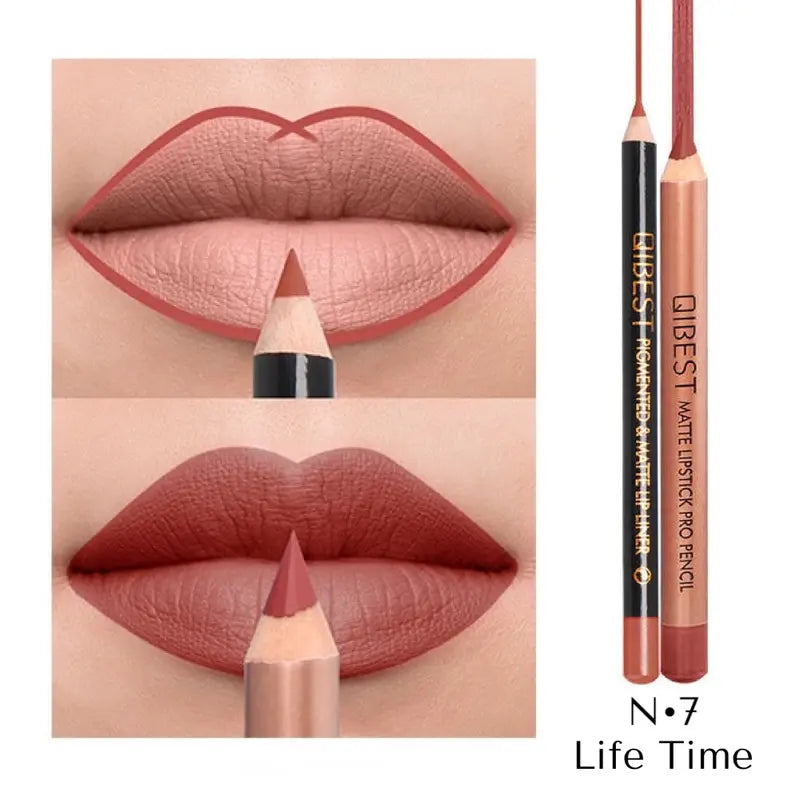 Matte Lipliner & Lipstick PRO Set Durable Long-Lasting Lip Makeup for Every Occasion