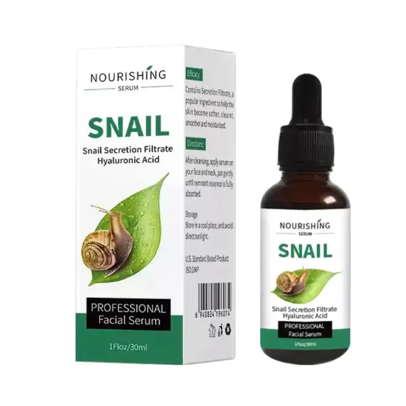 Face Serum Snail Secretion Filtrate & Hyaluronic Acid Anti-Aging, Hydrating & Nourishing Care