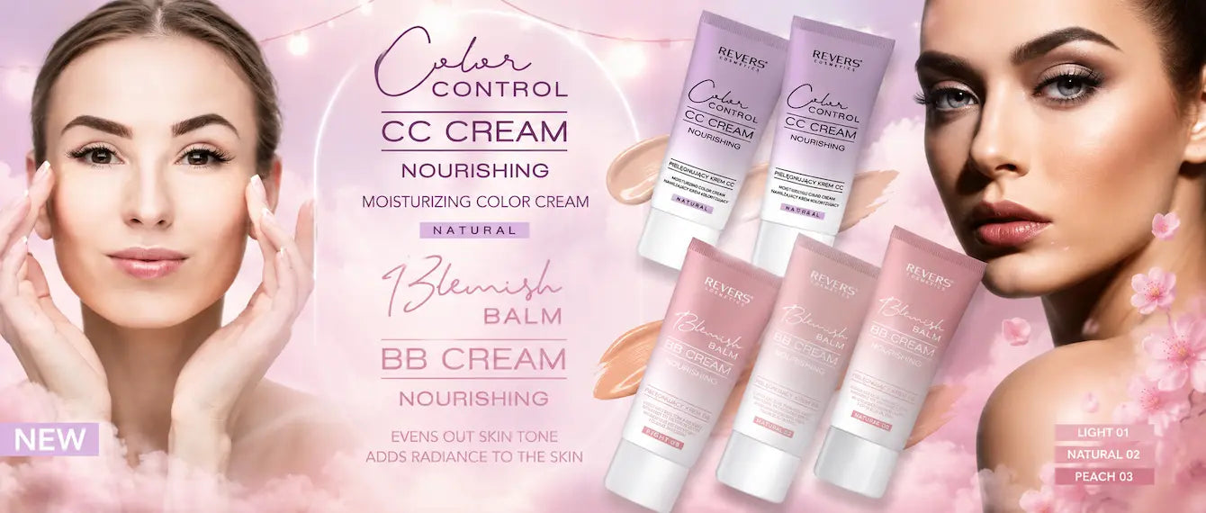 BB & CC Creams collection to provide lightweight coverage, skin-perfecting benefits, and a natural, radiant finish.