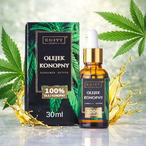 Hemp oil 100% face serum Organic and vegan