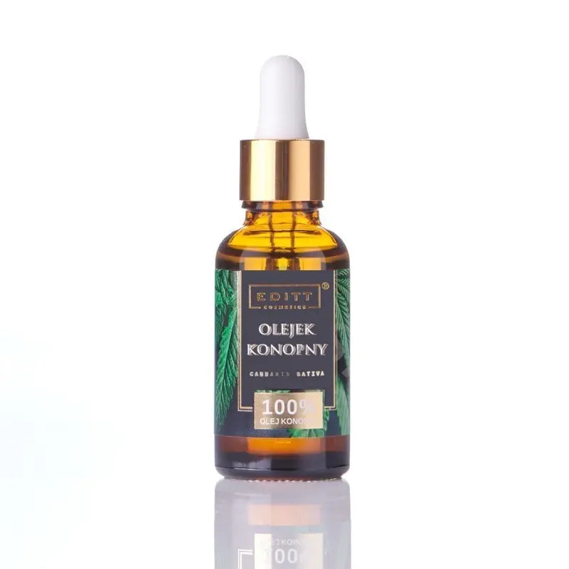 Organic Hemp Face & Body Oil 100% Serum Deeply Nourishing Regenerating & Hydrating 30ml