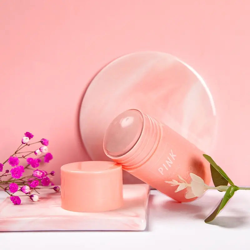 Pink Purifying & Moisturizing Clay Mask Stick Deep Cleansing, Hydration & Radiant Skin