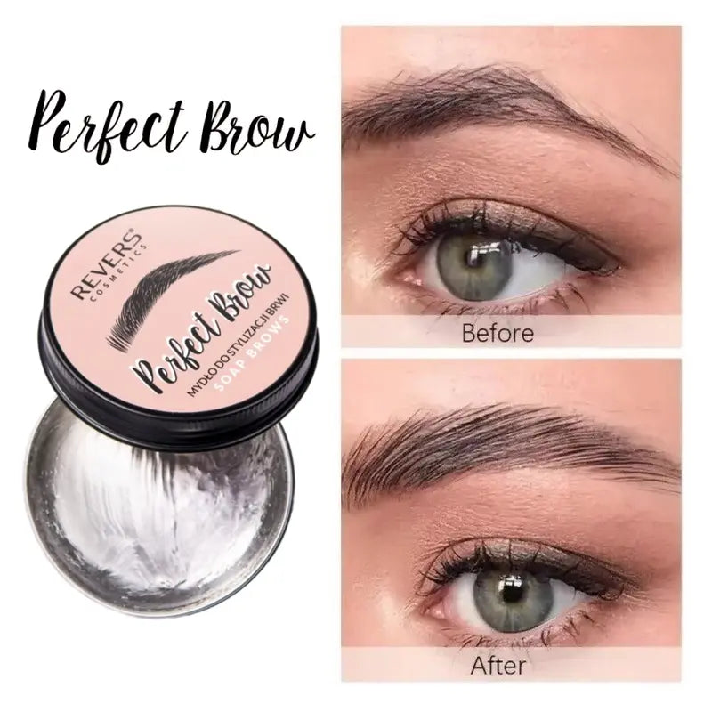 Perfect Brow Transparent Eyebrow Styling Soap Clear Gel Volume Shape & Long-Lasting Hold