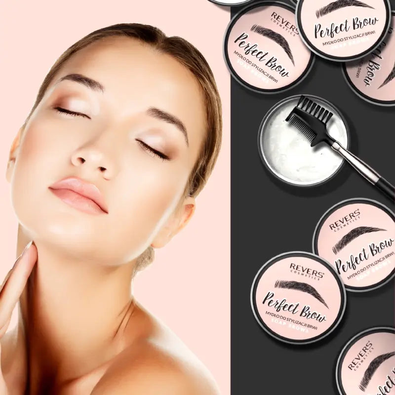 Perfect Brow Transparent Eyebrow Styling Soap Clear Gel Volume Shape & Long-Lasting Hold