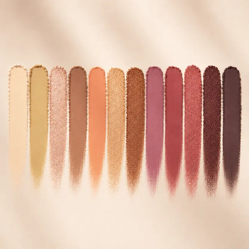 Phenomenal Rose 12-Colour Eyeshadow Palette Vibrant, Blendable & Long-Lasting