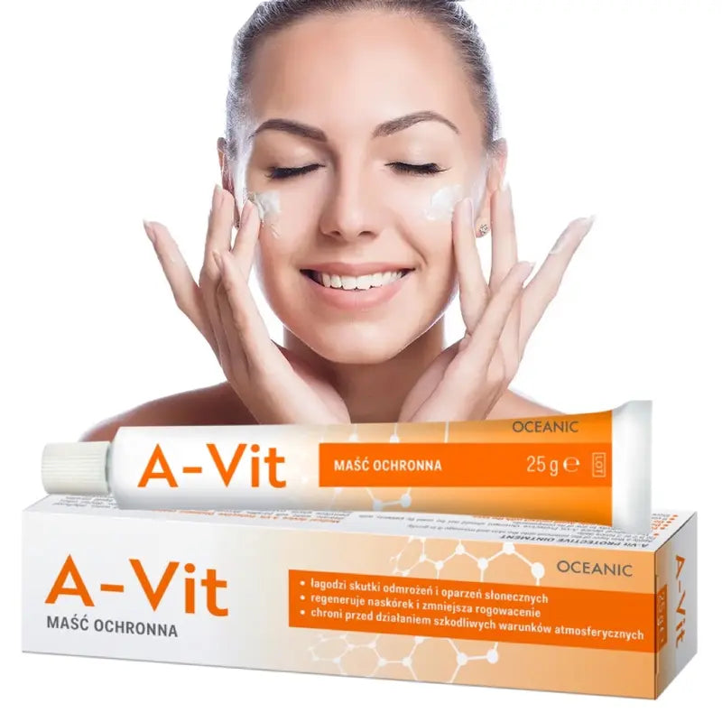Vitamin A Retinol Ointment – Intensive Moisturizing &amp; Regenerating Care for Dry Skin