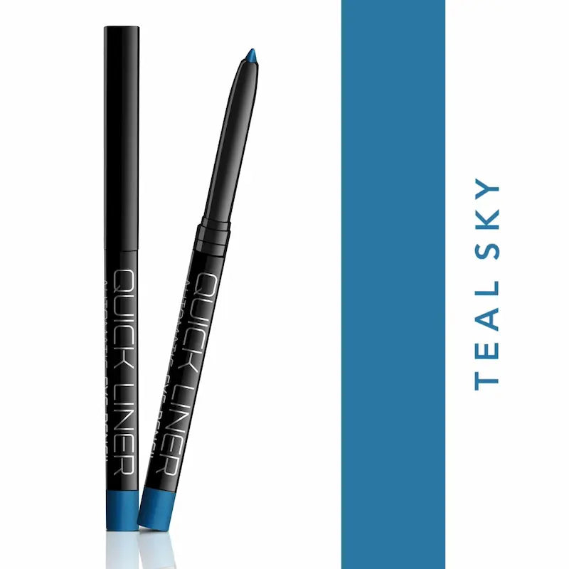 Long-Lasting Automatic Eye Pencil Precision Eyeliner Satin Kajal 7 Intense Colours