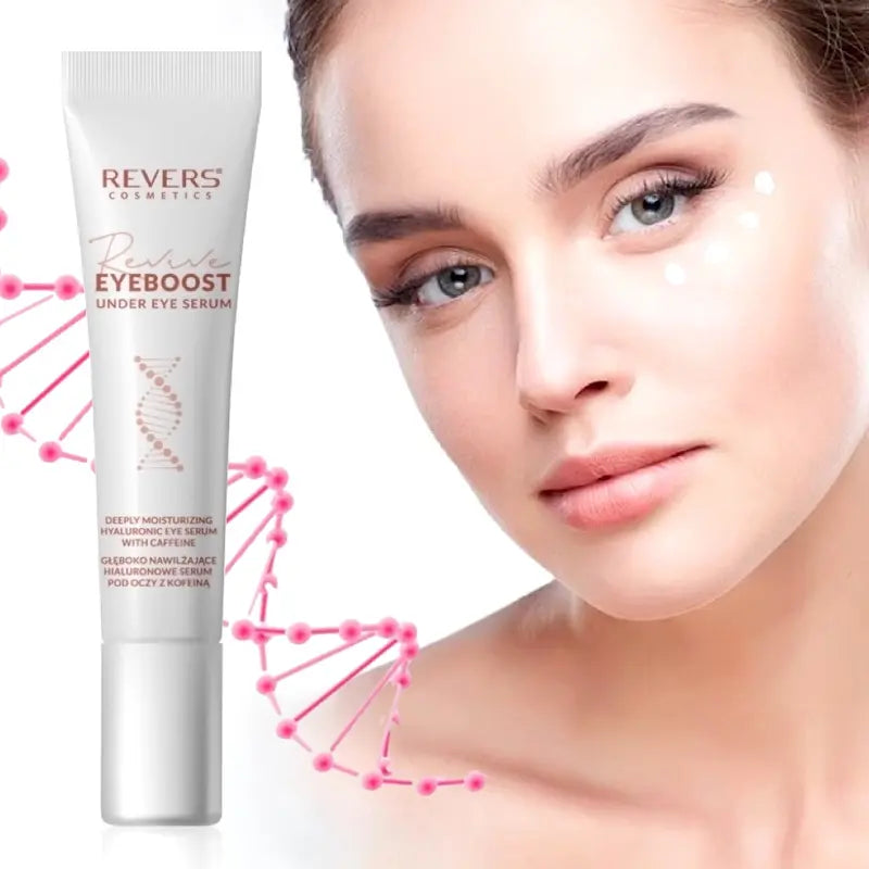 Revive Eyeboost Deeply Moisturizing Hyaluronic Eye Serum with Energizing Caffeine