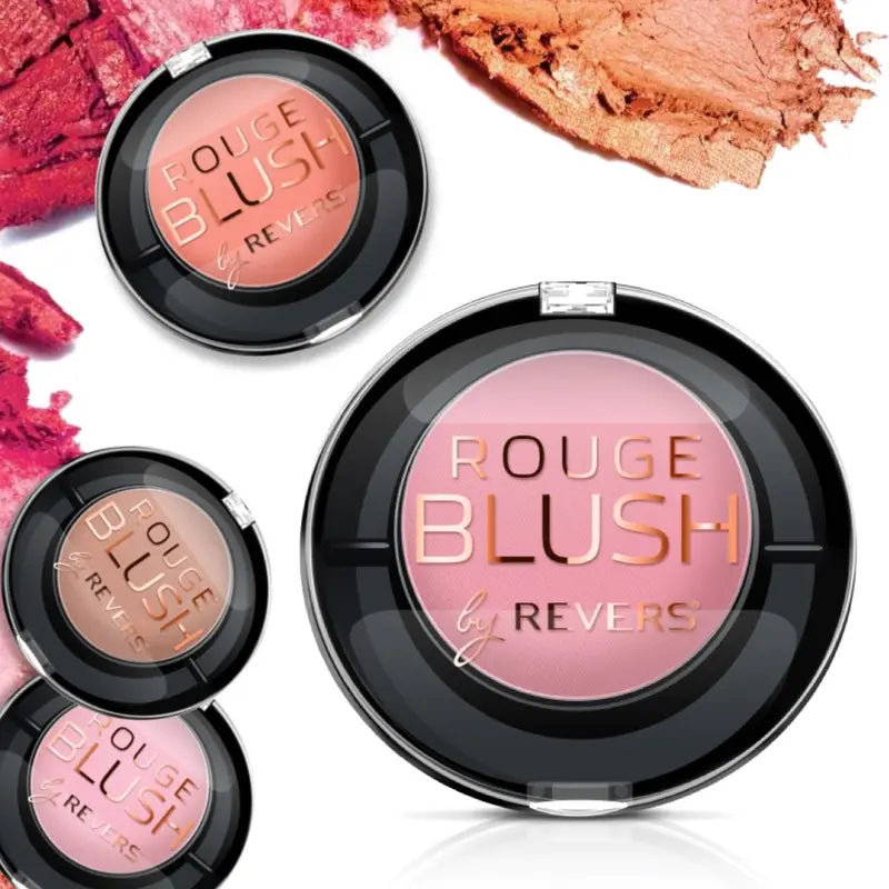 Mineral Pure Face Blush Long-Lasting Seamless Blending Cheek Makeup Blusher