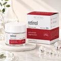 Retinol Face Cream 50+ with Hyaluronic Acid Anti-Wrinkle Firming Moisturiser Mature Skin Care Daily Hydration 50ml