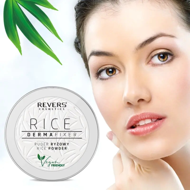 Rice Transparent Compact Powder Pressed Mattifying Skin Perfecting Pressed Finishing Makeup