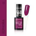 Solar gel nail polish Euphoria pink