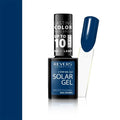 Solar gel nail polish Navy blue