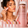 She GLAM Cream Stick Makeup Collection Blush, Highlighter & Contour Sticks Natural Glow Finish