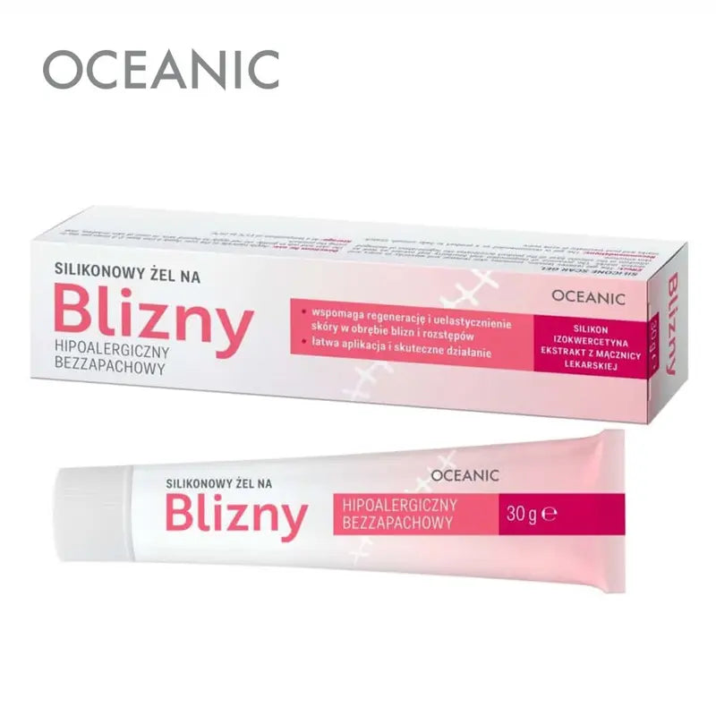 Silicone Scar Gel Stretch Mark & Scar Care Onion & Bearberry Hypoallergenic & Fragrance-Free