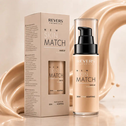 Skin Tone Adapting Matte Foundation Long Lasting Liquid Makeup Natural Finish 4 Shades 30ml