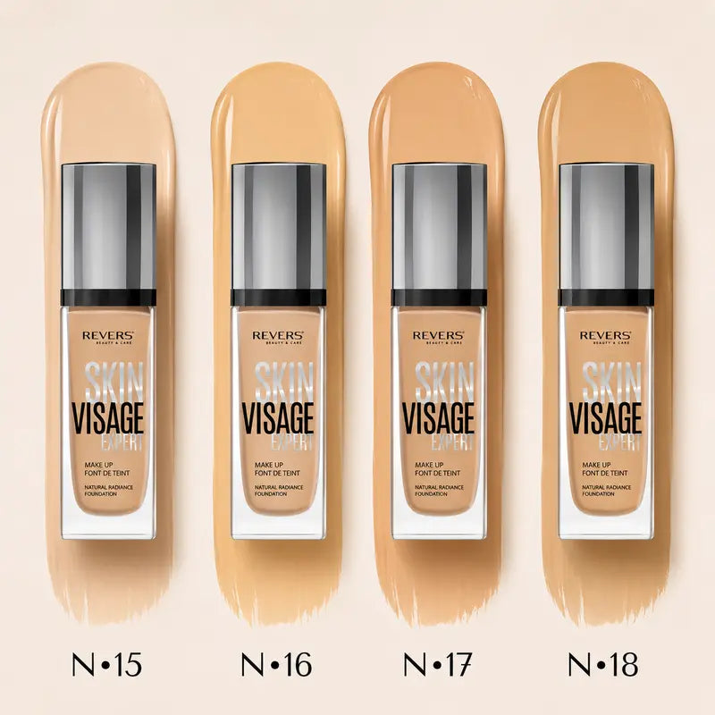 Skin Visage Foundation Natural Radiance Flawless Finish Long-Lasting Lightweight Makeup