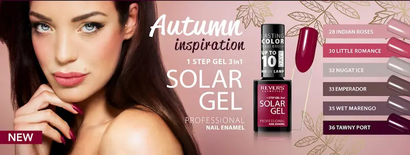 Solar Gel Nail Polish New Colors Autumn Inspiration
