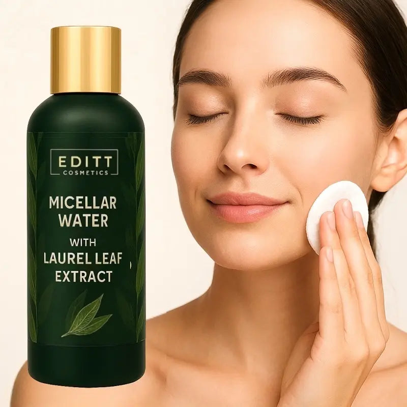 Micellar water with laurel leaf extract toner