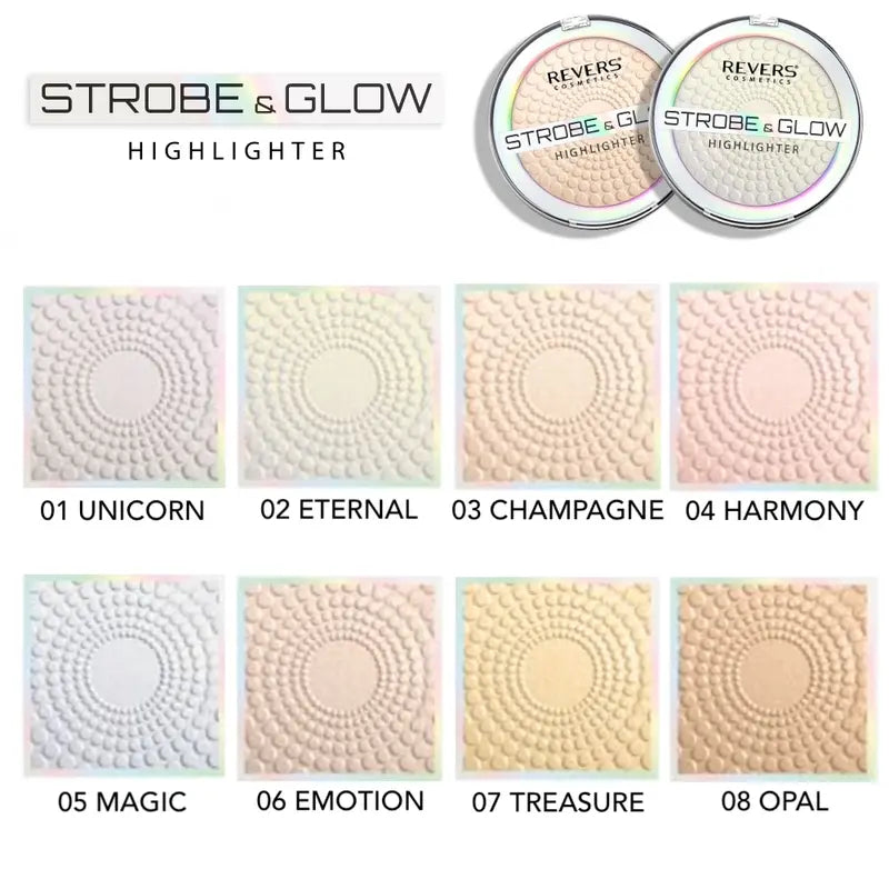 Strobe and glow highlighter powder All shades