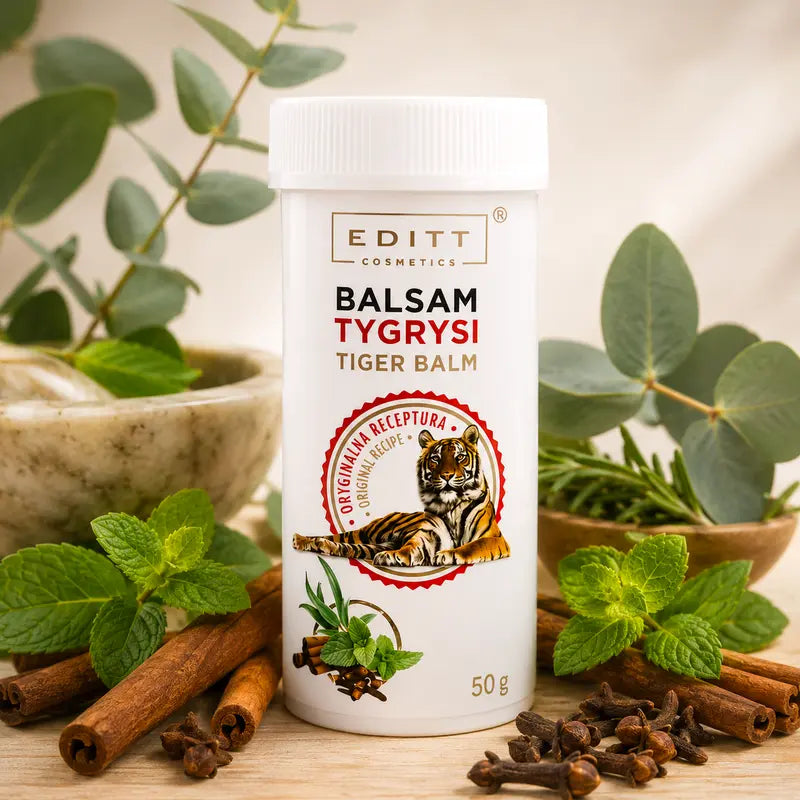 Tiger Balm Warming Relaxing Relief Body Cream with Menthol, Camphor & Eucalyptus