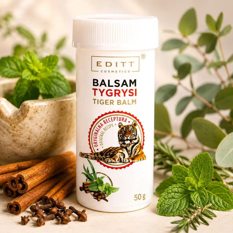 Tiger Balm Warming Relaxing Relief Body Cream with Menthol, Camphor & Eucalyptus
