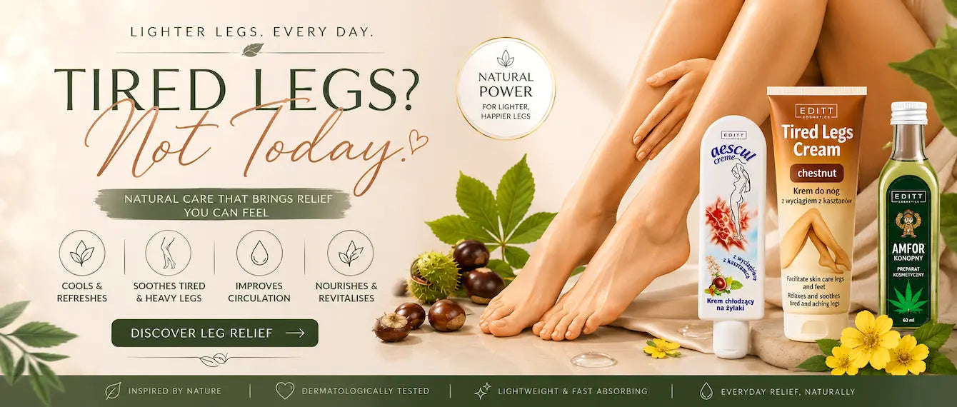 Discover our range of products specially designed for tired, heavy, and fatigued legs