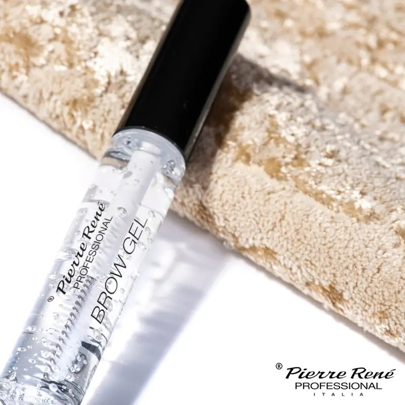 Pierre Rene Transparent Eyebrow Styling Clear Gel Brow Mascara Long-Lasting & Vegan