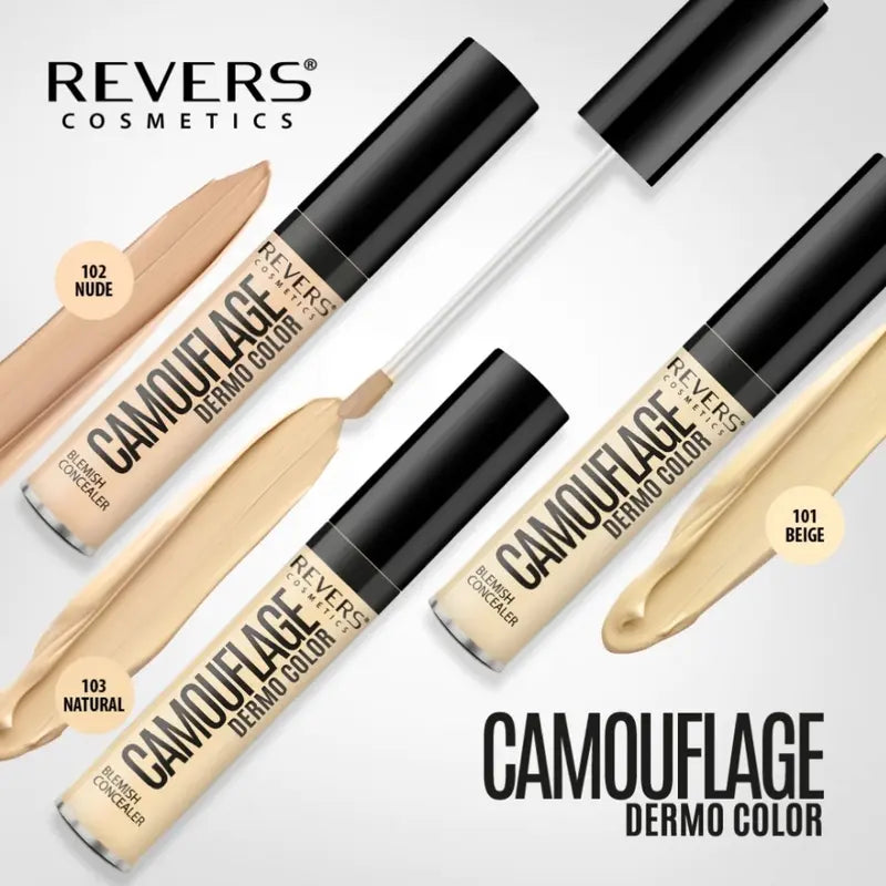 Camouflage Liquid Corrector Long-Lasting Concealer Imperfections & Dark Circles 10ml