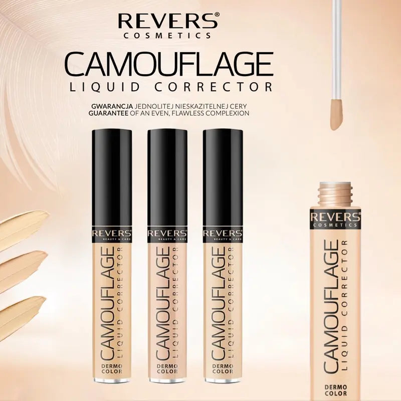 Camouflage Liquid Corrector Long-Lasting Concealer Imperfections & Dark Circles 10ml