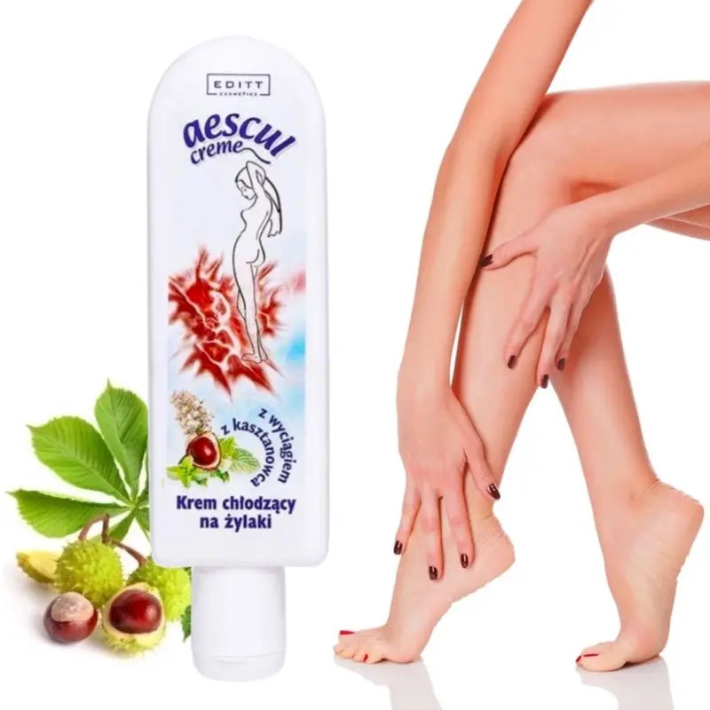 Varicose Veins Cooling Leg Cream Soothing & Refreshing Care for Tired & Heavy Legs